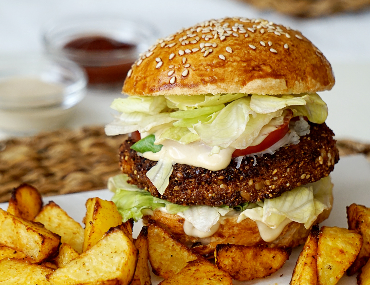 A legeslegjobb vega burger Kiss Dóritól